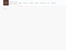 Tablet Screenshot of mentorartists.com